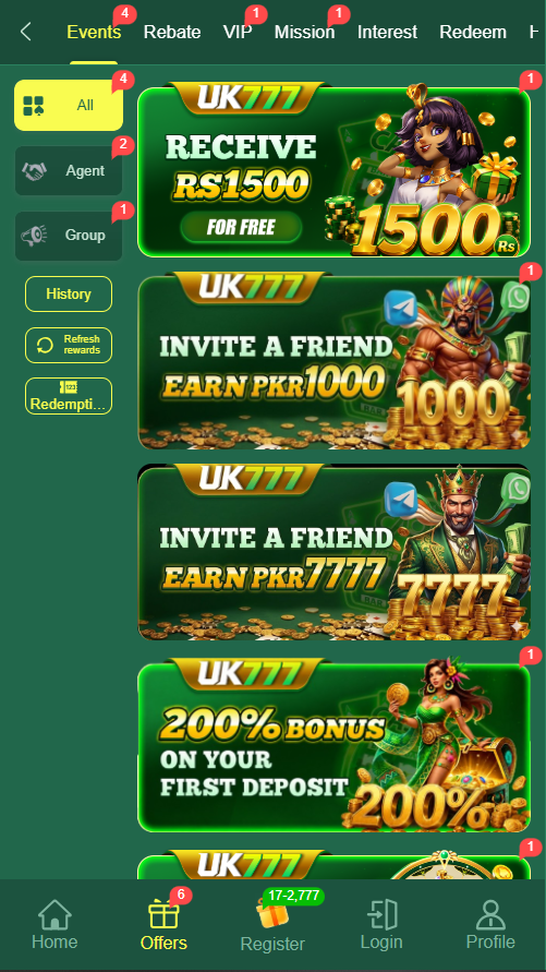 uk999 game bonouses