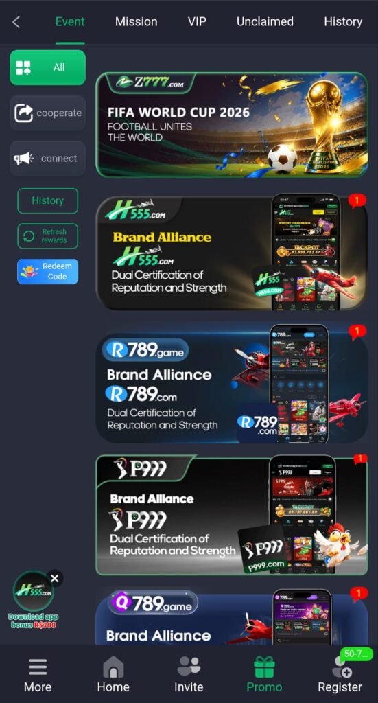 Z777 Game Bonous
